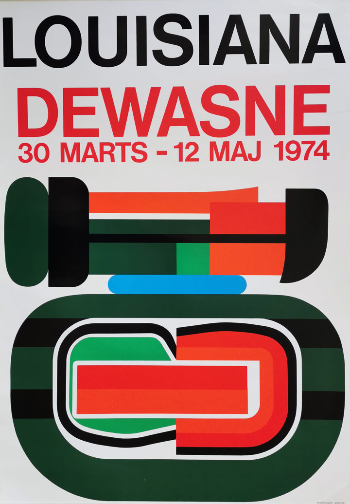 Dewasne - Louisiana 1974 (62x90 cm) - Billede 2