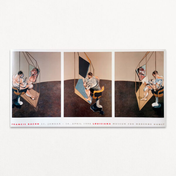 Francis Bacon - Three Studies of the Male Back - Louisiana 1998 (50x100 cm) - Billede 4