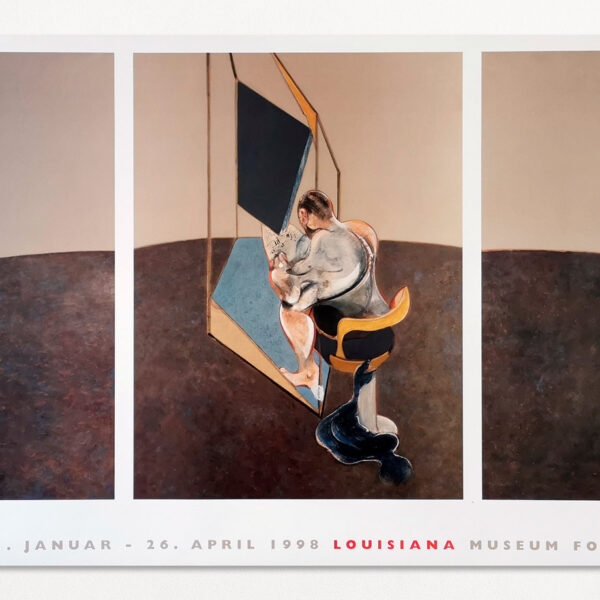 Francis Bacon - Three Studies of the Male Back - Louisiana 1998 (50x100 cm) - Billede 2